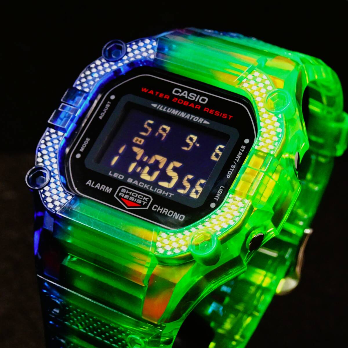 2026年最新】Yahoo!オークション -g-shock dw-5600 カスタム ベゼル