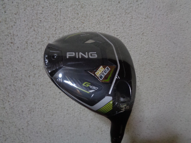 ピン G430 MAX フェアウェイウッド #3 [PING TOUR 2.0 CHROME 75
