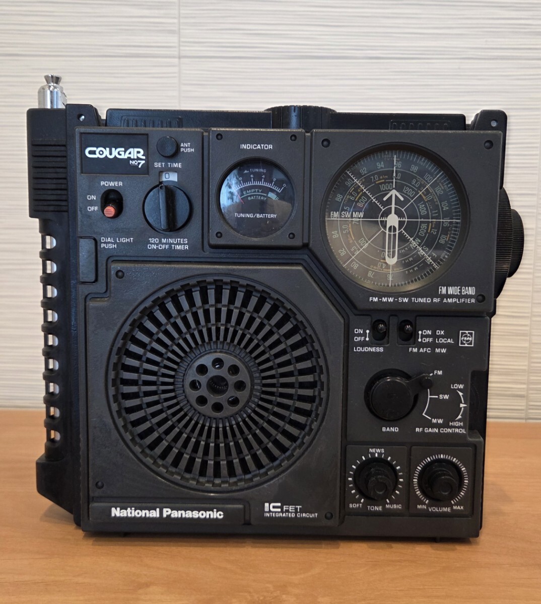 Yahoo!オークション -「ナショナルクーガ7」(ラジオ) (オーディオ機器