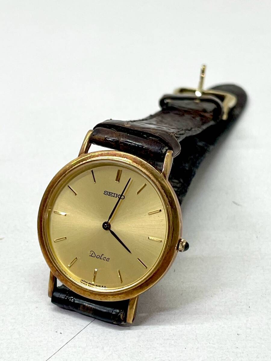 Yahoo!オークション -「seiko dolce 金無垢」の落札相場・落札価格