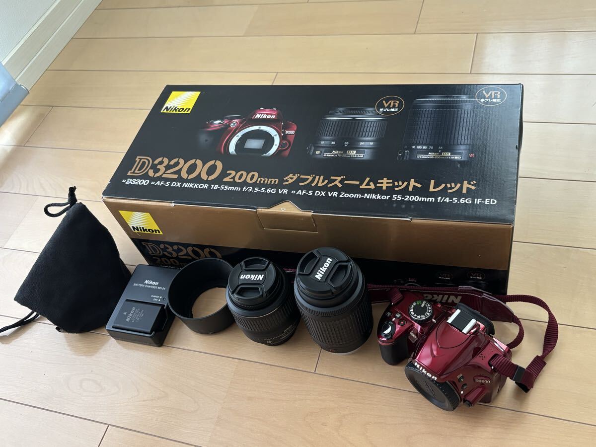 Yahoo!オークション -「ニコン d3200 ダブルズームキット」の落札相場