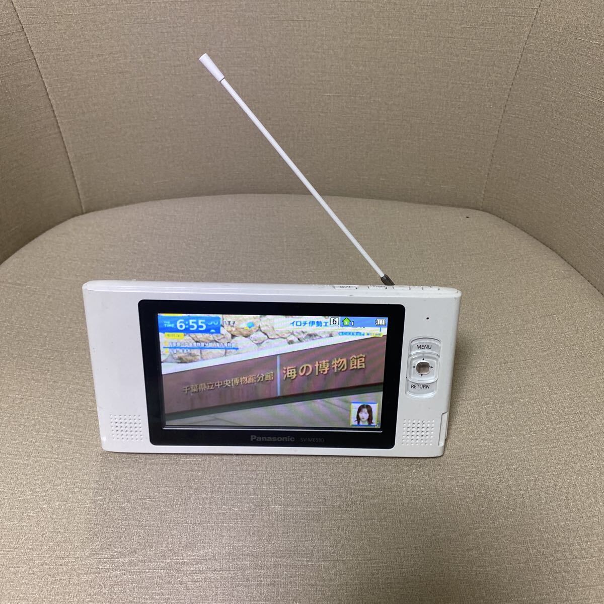 Yahoo!オークション -「panasonic sv-me580」(ポータブルテレビ