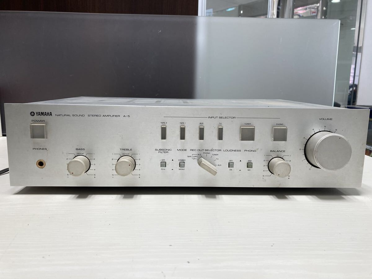 Yahoo!オークション -「yamaha a-5 アンプ」(家電、AV、カメラ) の落札