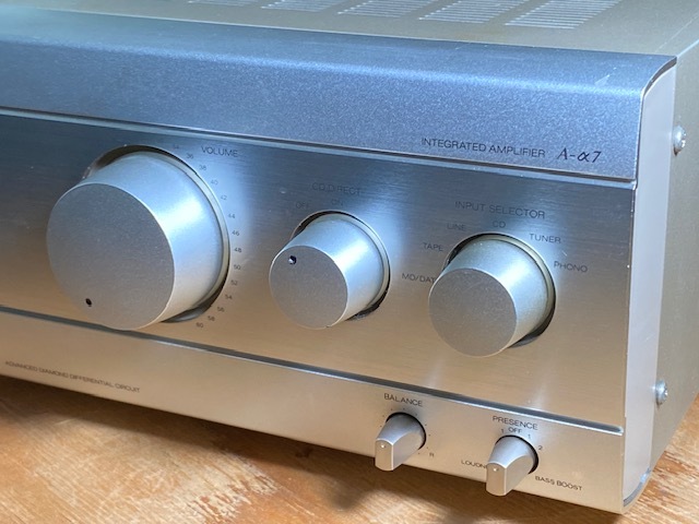 Yahoo!オークション -「サンスイ プリメインアンプ a-α7 sansui