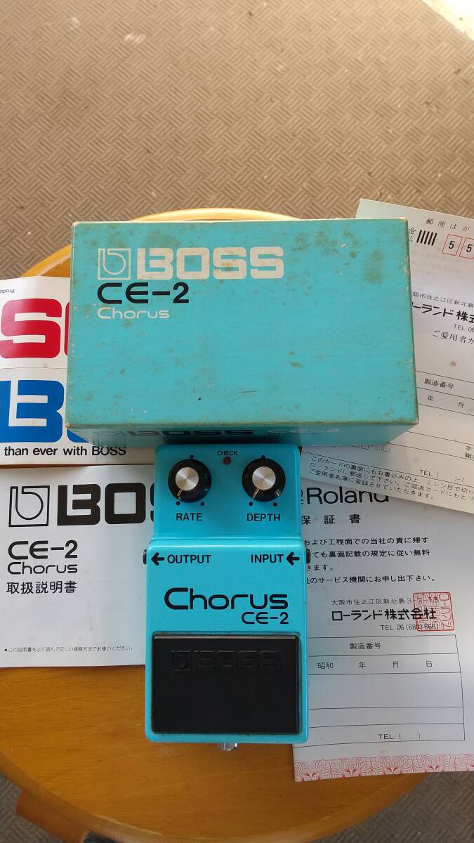 Yahoo!オークション -「boss ce-2 銀ネジ」の落札相場・落札価格
