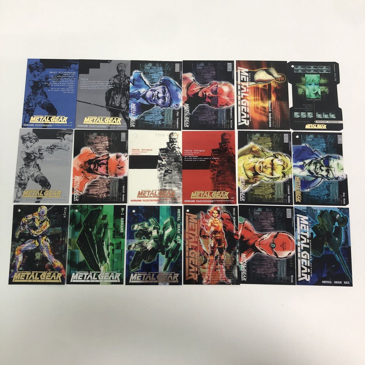 Yahoo!オークション -「metal gear solid」(トレーディングカード) の