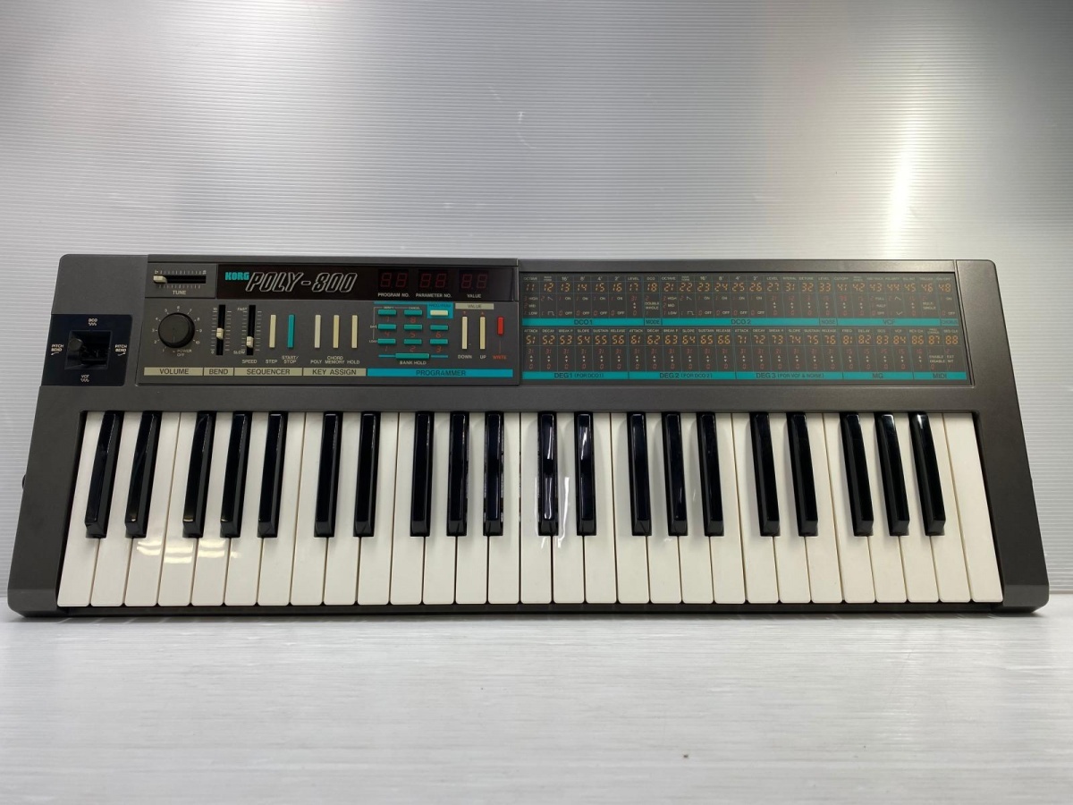 Yahoo!オークション -「korg poly 800」の落札相場・落札価格