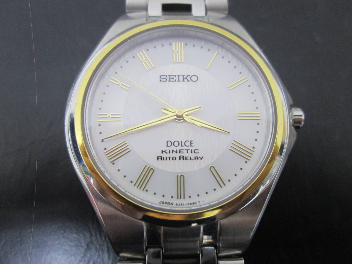 Yahoo!オークション -「seiko kinetic auto relay」(ドルチェ