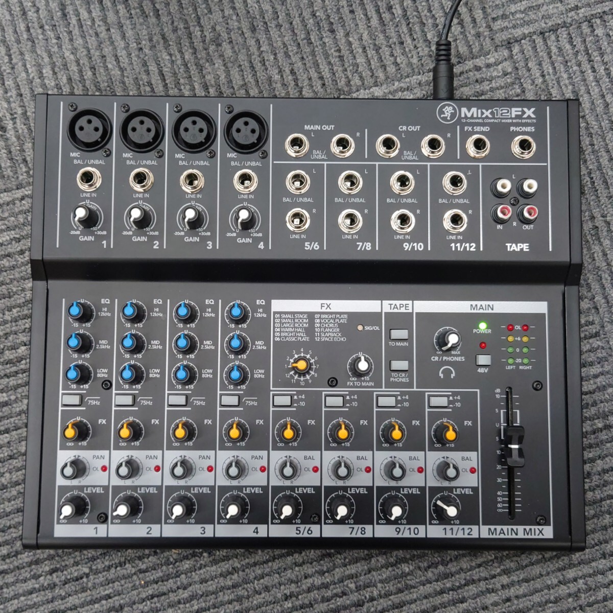 Yahoo!オークション -「mackie mix12fx」の落札相場・落札価格