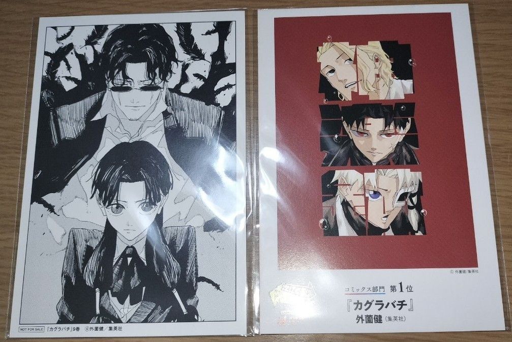 カグラバチ 5巻発売記念 カバーイラストクリアファイル当選品｜Yahoo