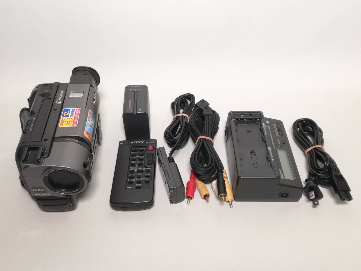 Yahoo!オークション -「ccd-tr280」(8ミリビデオカメラ) (ビデオカメラ