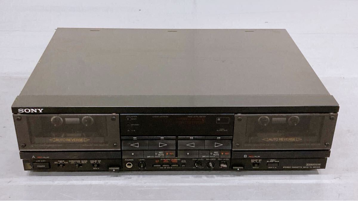 Yahoo!オークション -「sony tc-wr900」(カセットデッキ) (オーディオ