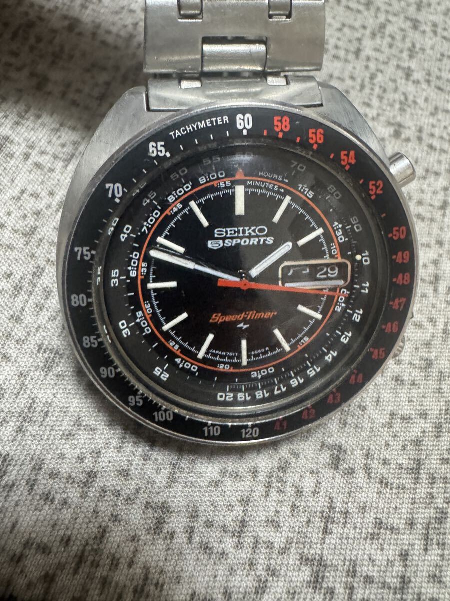 Yahoo!オークション -「seiko 5 sports 7017」の落札相場・落札価格