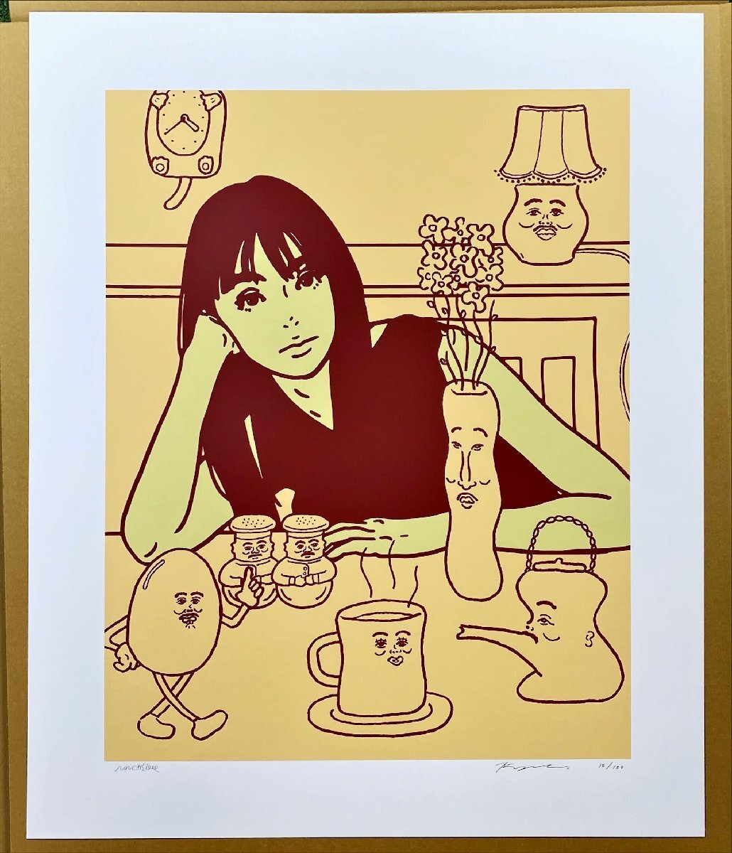 Yahoo!オークション -「kyne」(シルクスクリーン) (版画)の落札相場