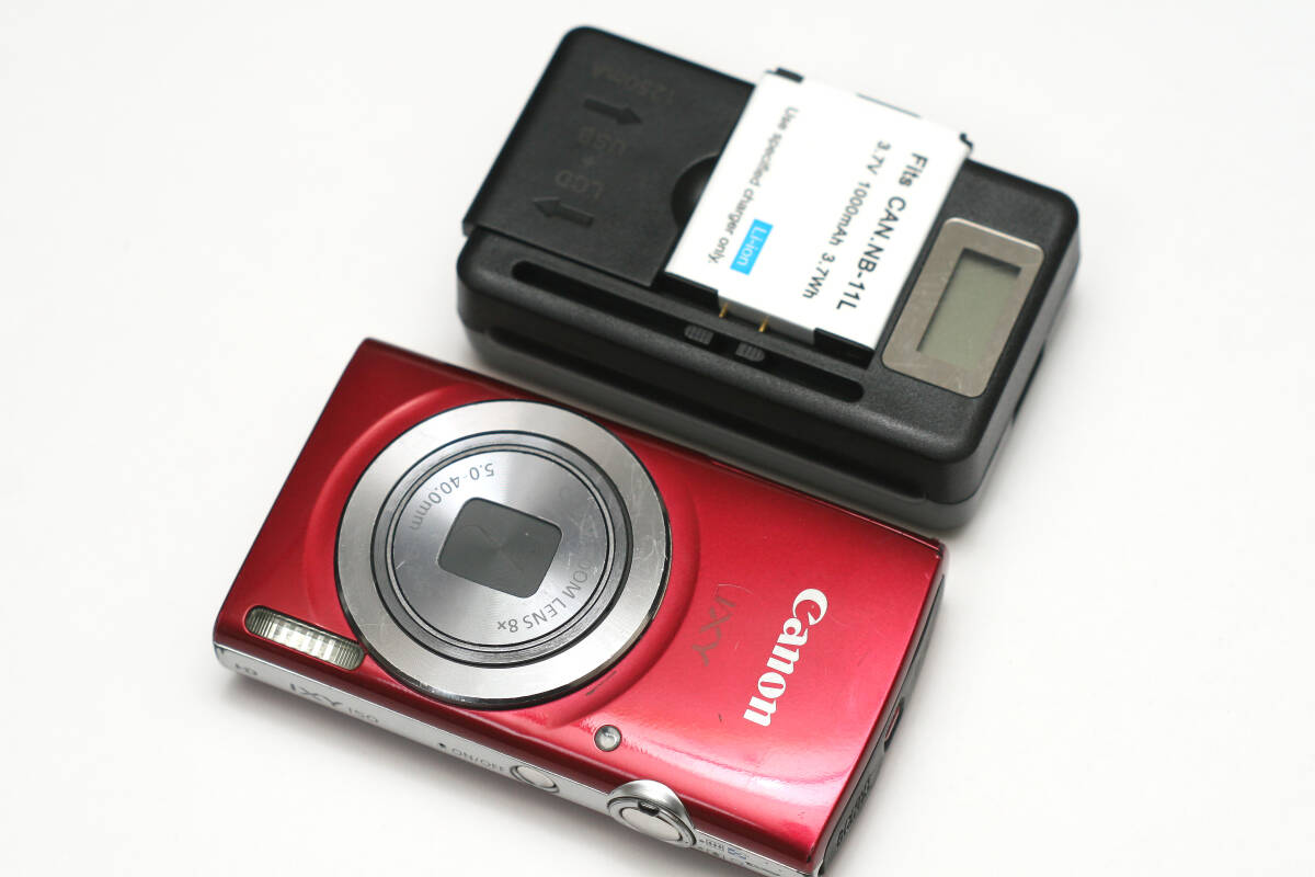 CANON IXY 150 [レッド] オークション比較 - 価格.com