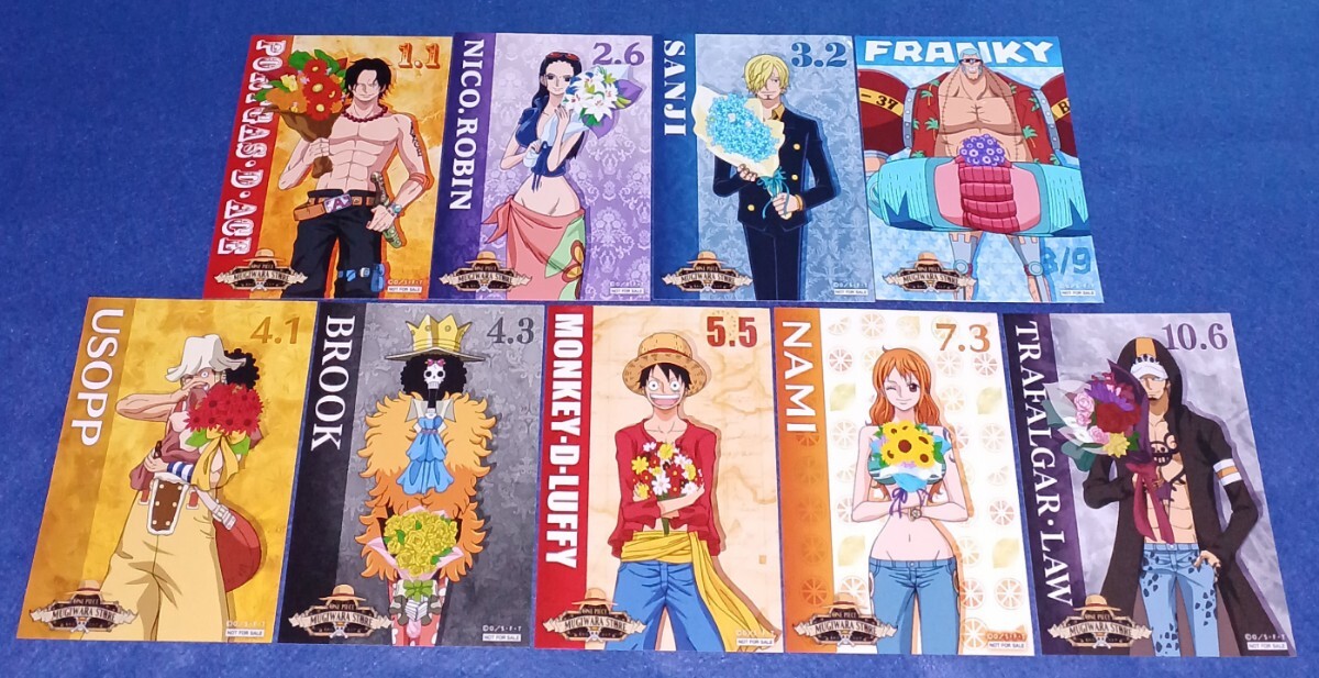 即決 ONE PIECE ワンピース 麦わらストア フェア 限定 非売品