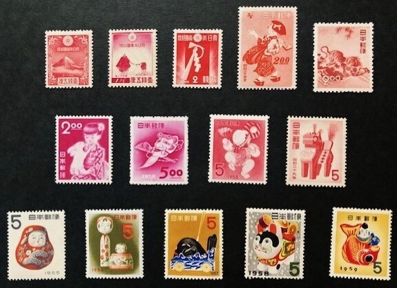 ト*シ様 【未使用レア品・銭切手】1935年 年賀切手 富士 1シート Yahoo
