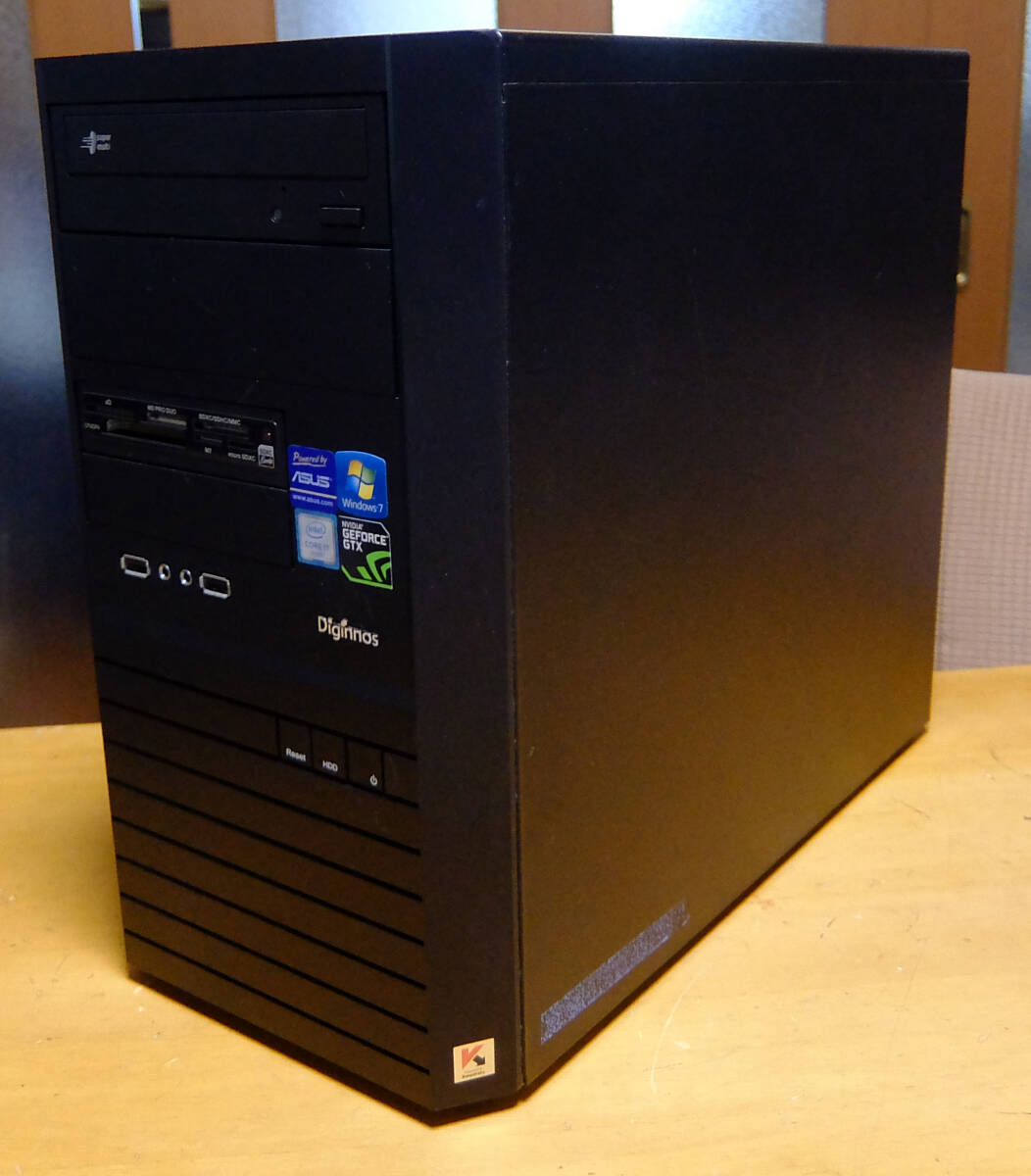 ゲーミングPC】ライトゲーミングPC i7/GTX1060 6GB/メモリ24GB/SSD+HDD