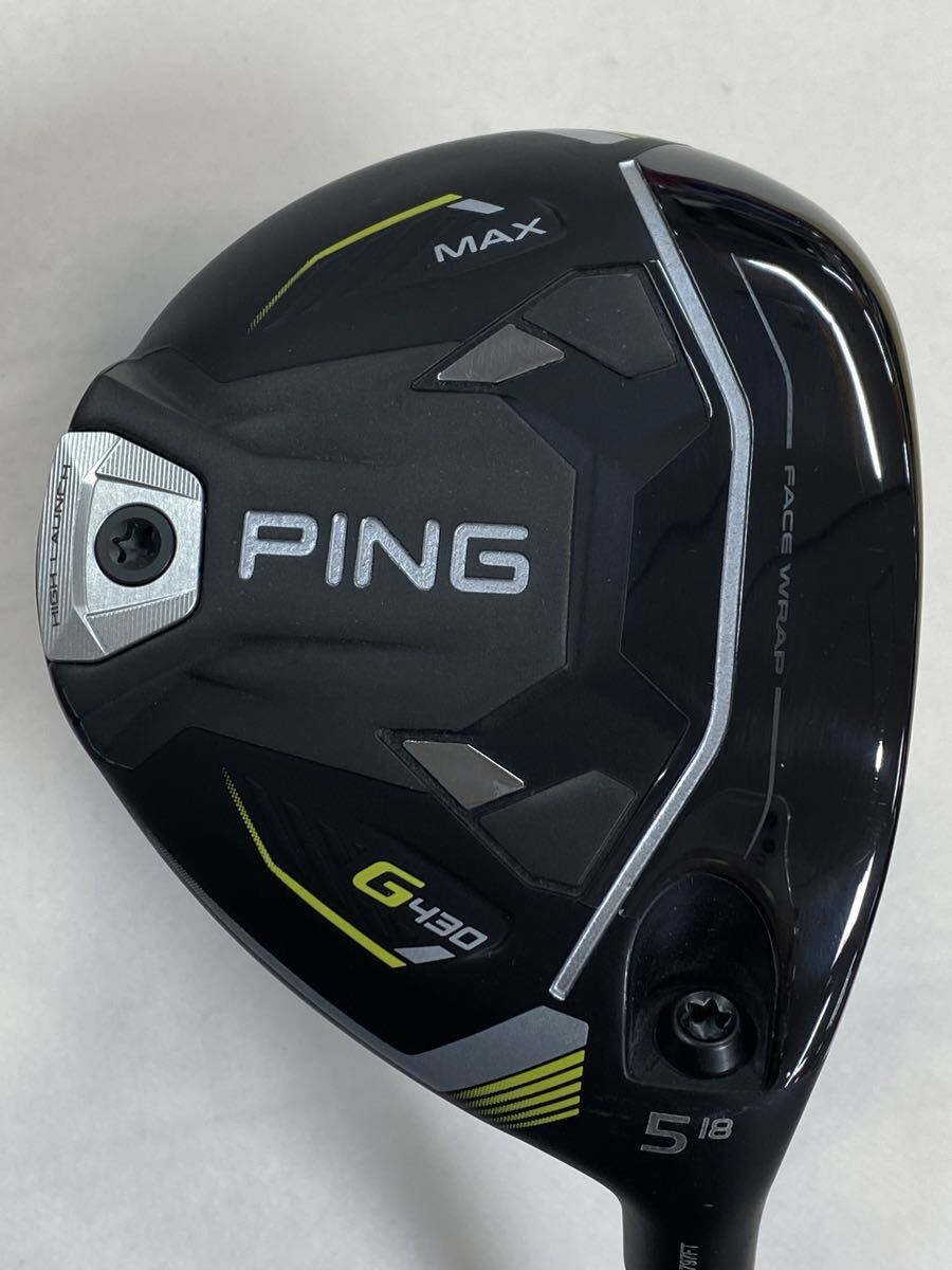 ピン G430 MAX フェアウェイウッド #7 [ALTA J CB BLACK フレックス：S