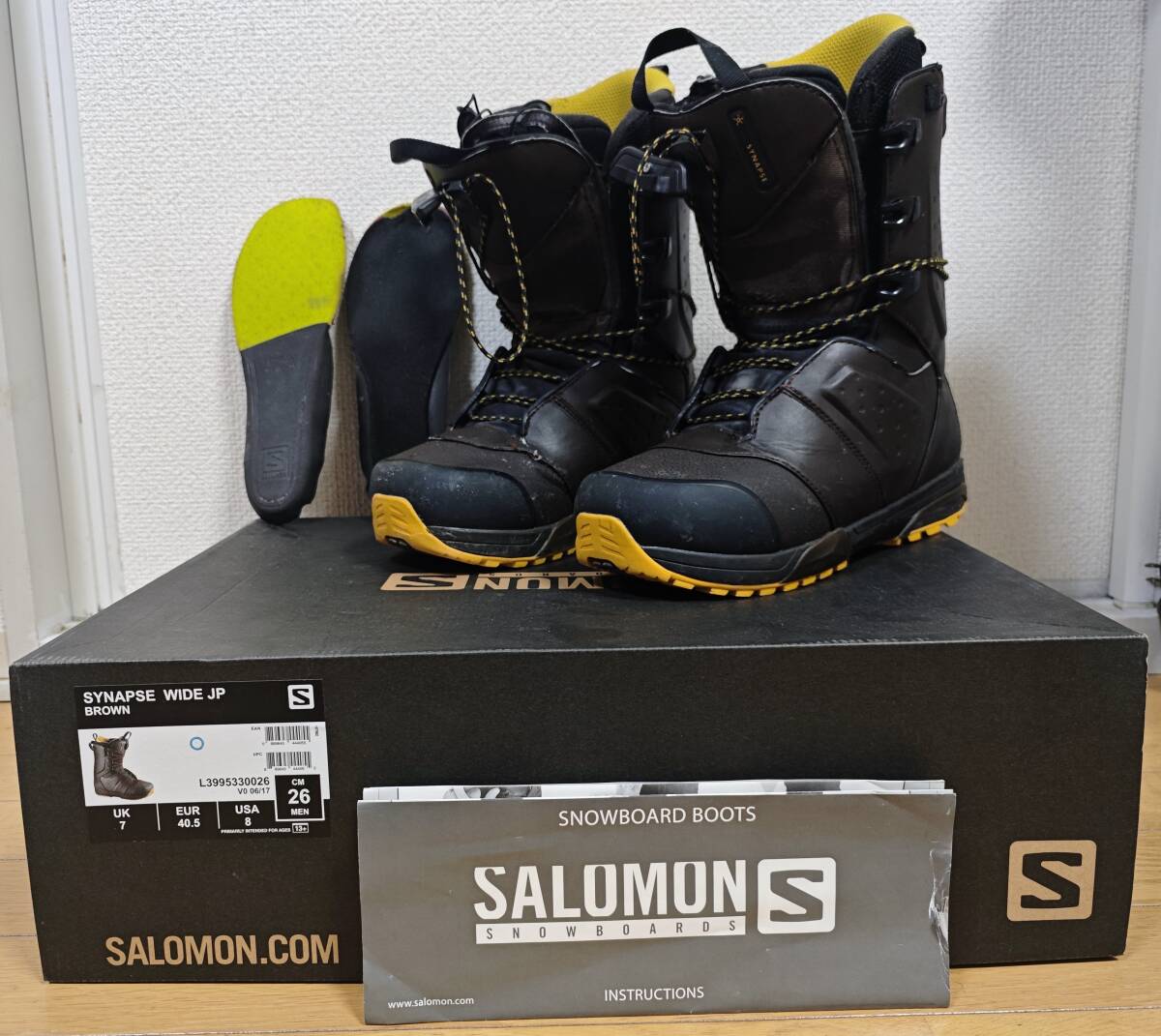 Yahoo!オークション -「salomon synapse」(ブーツ) (スノーボード)の