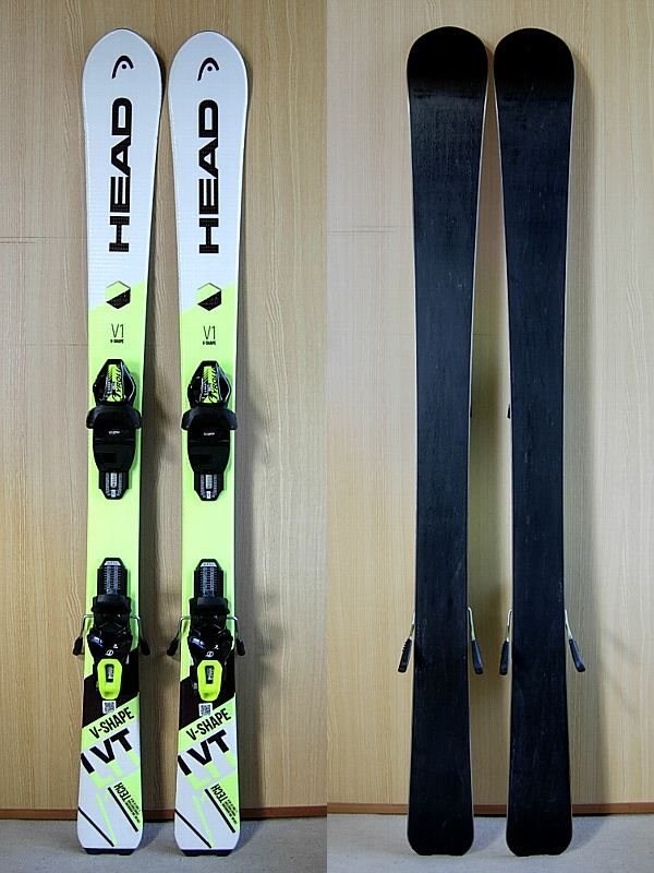 送料無料 美品 ATOMIC/アトミック 大人用 123cm ショートスキー板