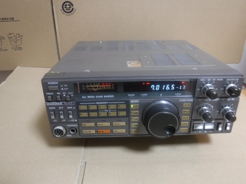 Yahoo!オークション -「kenwood ts-670」の落札相場・落札価格