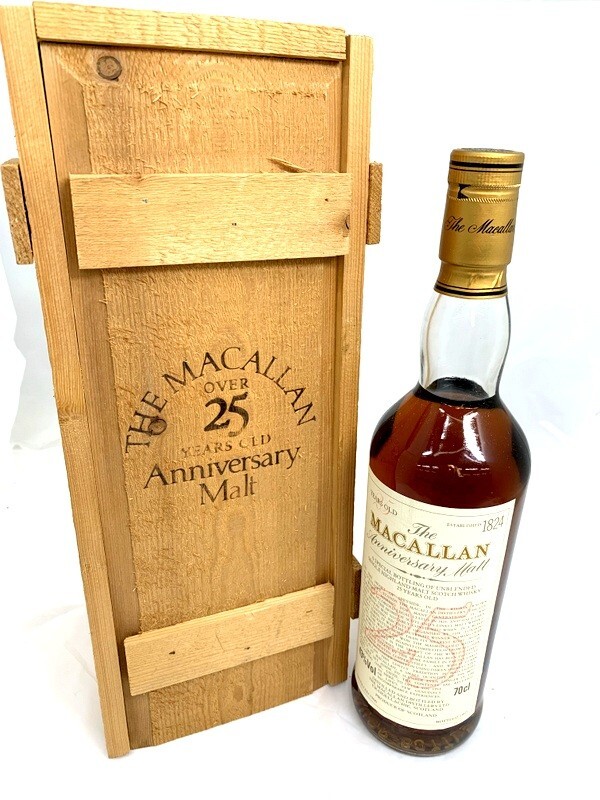 Yahoo!オークション -「マッカラン 25年 アニバーサリー」(飲料) の