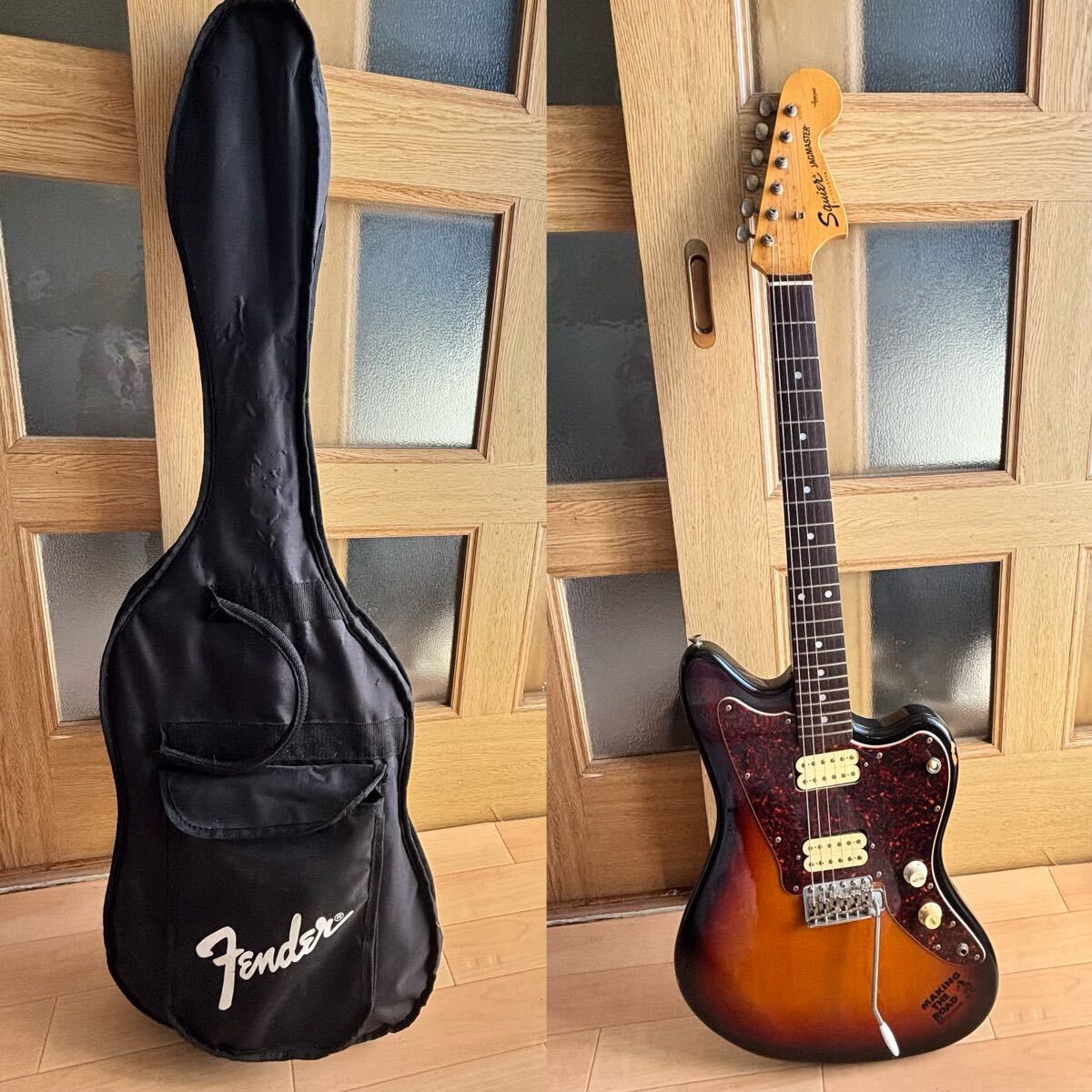 Yahoo!オークション -「squier jagmaster」(本体) (エレキギター)の