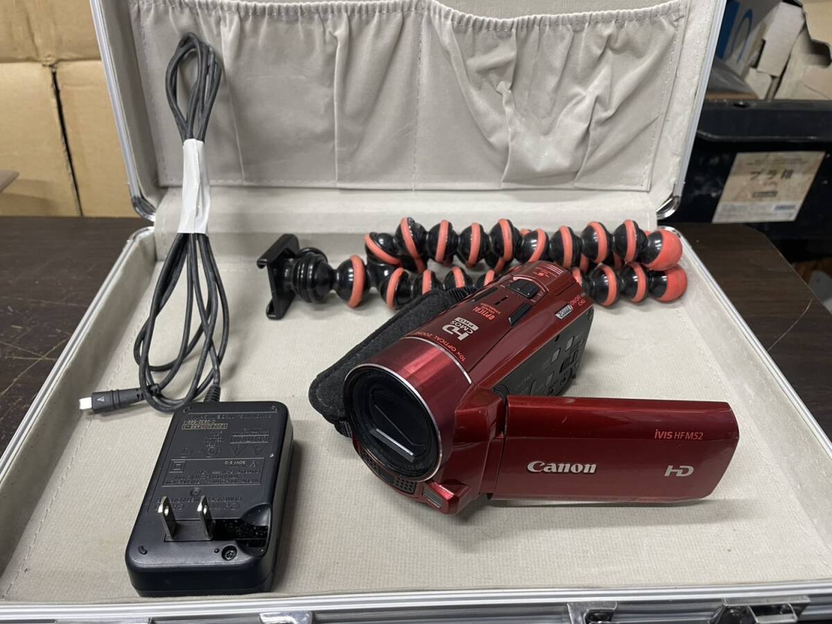 Yahoo!オークション -「canon ivis hf m52」(ビデオカメラ) (カメラ