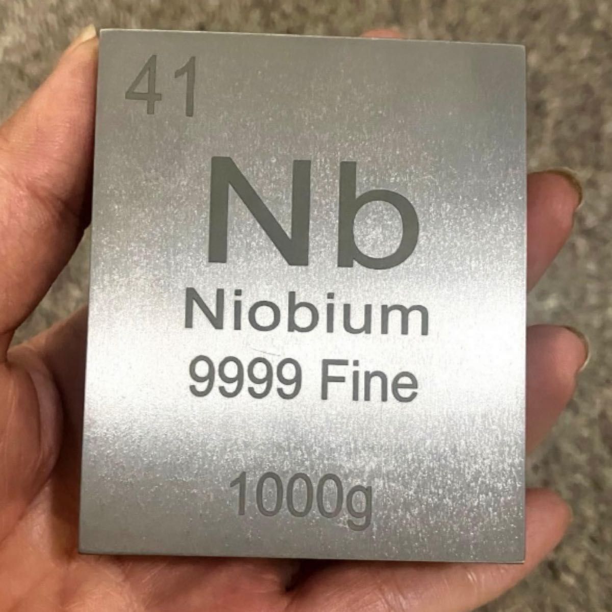 ②チタン インゴット1kg レアメタル 元素標本 titanium｜Yahoo!フリマ