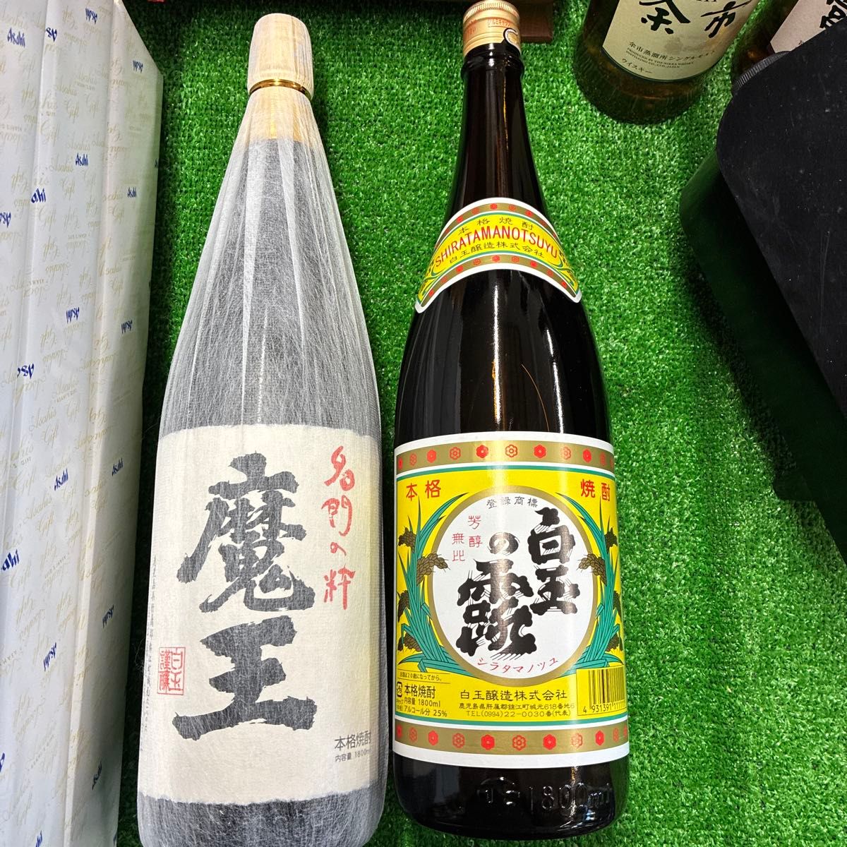 Yahoo!オークション - 「魔王 芋焼酎 1800ml」の落札相場・落札価格