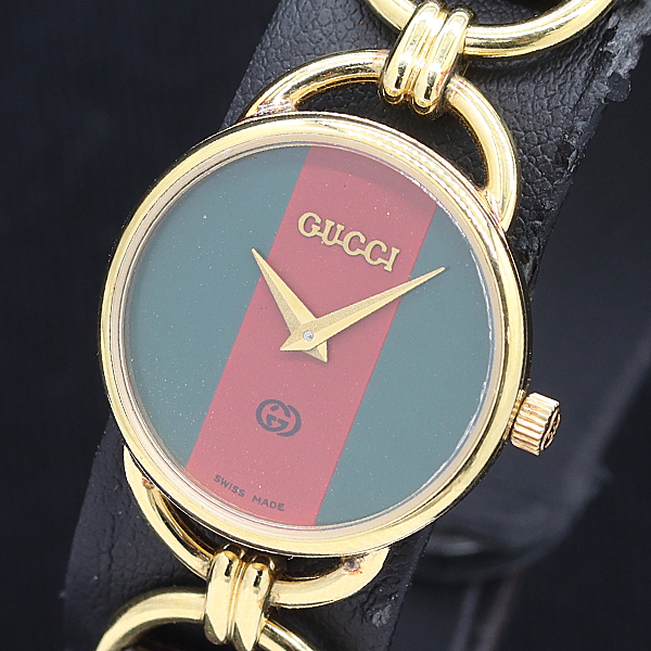Yahoo!オークション -「gucci シェリーライン 時計」の落札相場・落札価格