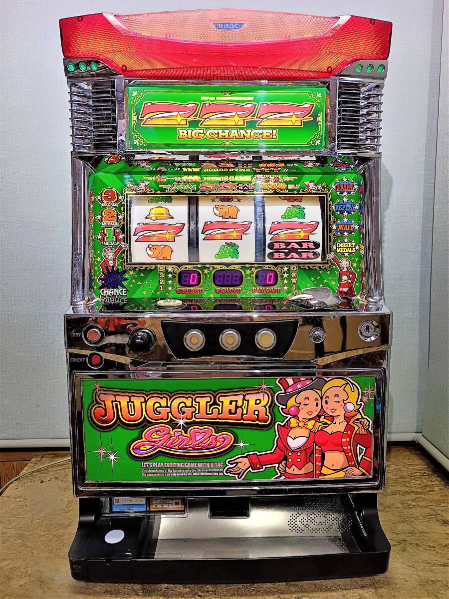 Yahoo!オークション -「ジャグラーガールズ」(パチスロ実機) (パチンコ