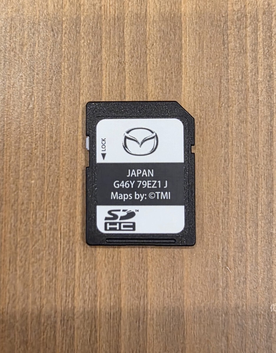 マツダコネクト純正SDナビ 地図SD G46Y 79EZ1J 2025年度版まで更新可能