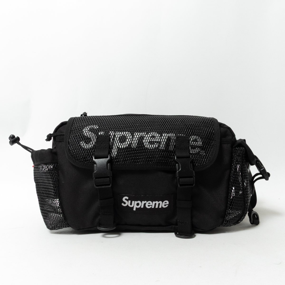 Yahoo!オークション -「supreme waist bag black」の落札相場・落札価格