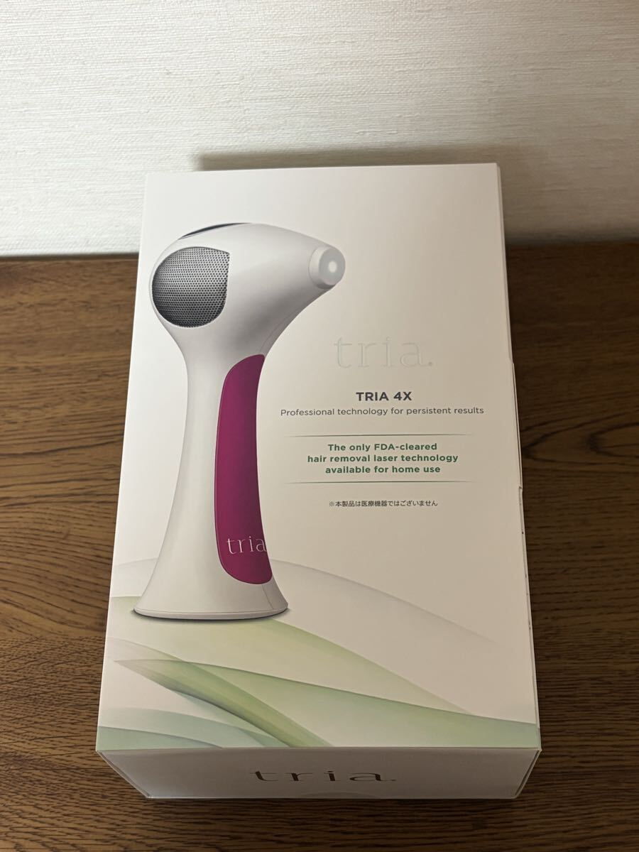 トリア パーソナルレーザー脱毛器 4X [フューシャピンク] オークション