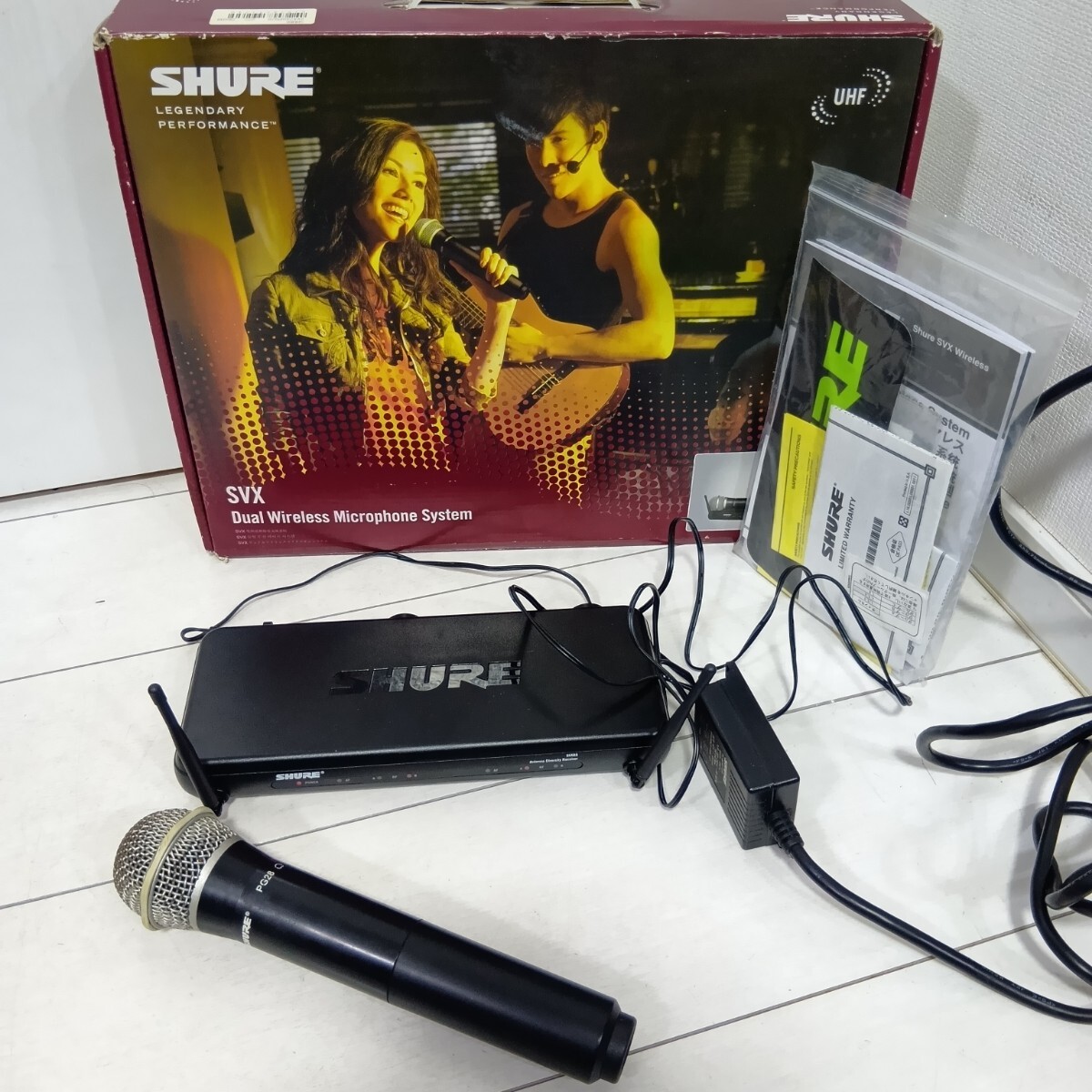 Yahoo!オークション -「shure svx ワイヤレス」の落札相場・落札価格