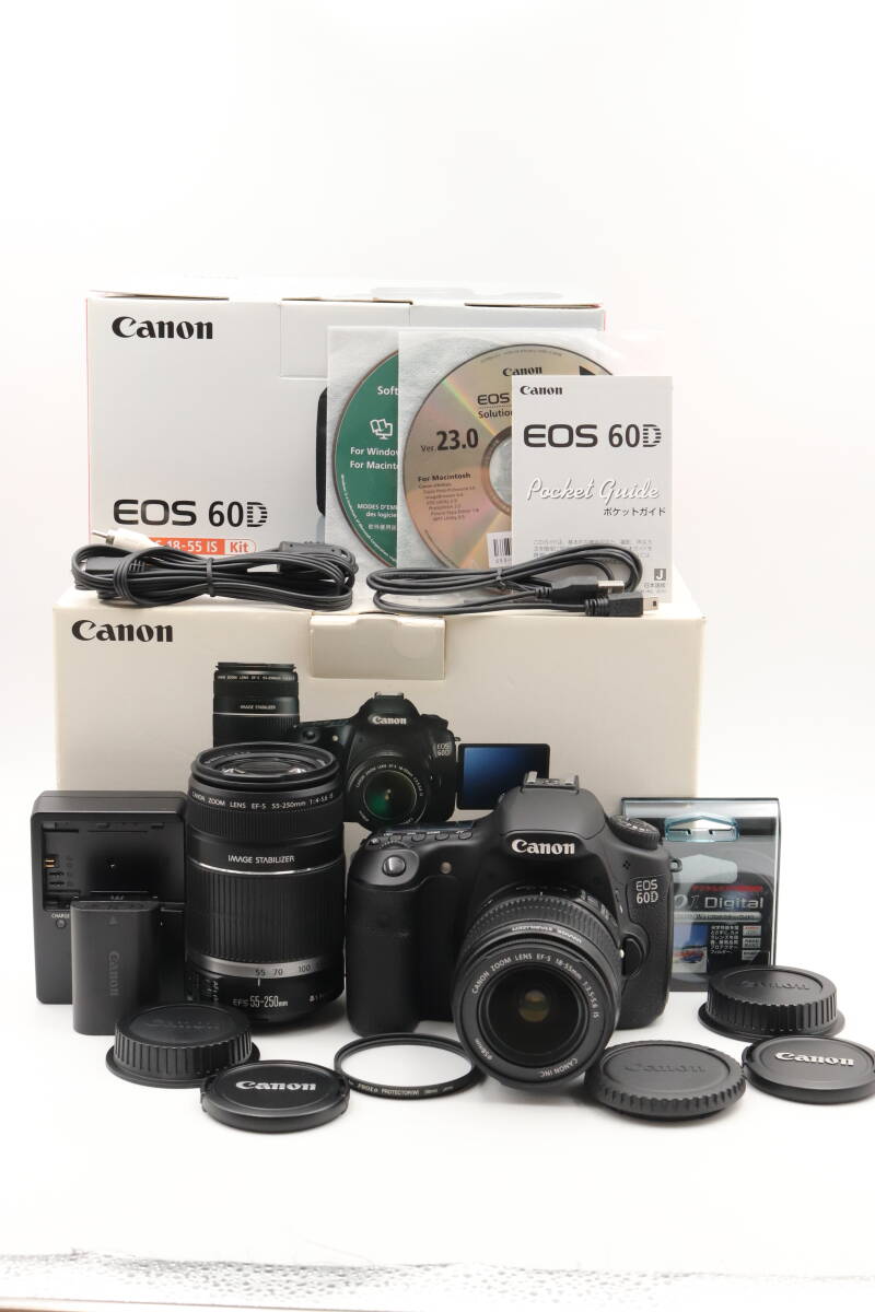CANON EOS 60D ダブルズームキット オークション比較 - 価格.com