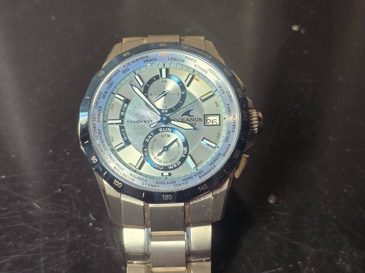 Yahoo!オークション -「casio oceanus ジャンク」の落札相場・落札価格