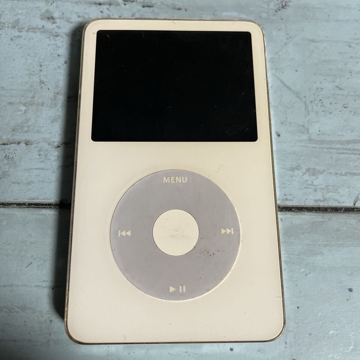 iPod 30GB MA002J FMラジオ機能付き 本体無改造 フィルム未剥し Apple