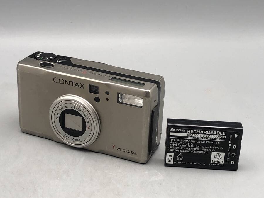 CONTAX Tvs フィルムカメラ 動作確認済 ケース付 現状品 Yahoo