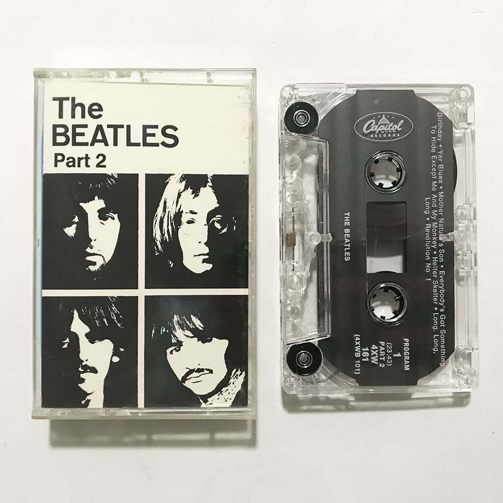 Yahoo!オークション -「beatles white album」(カセットテープ) の落札