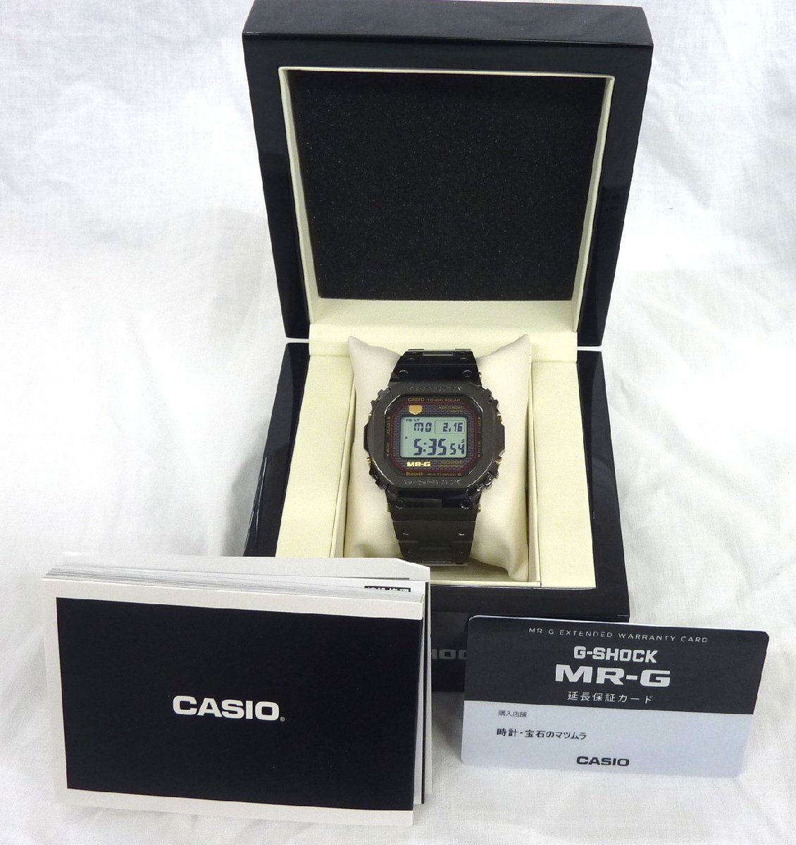 Yahoo!オークション -「g-shock mr-g チタン」の落札相場・落札価格
