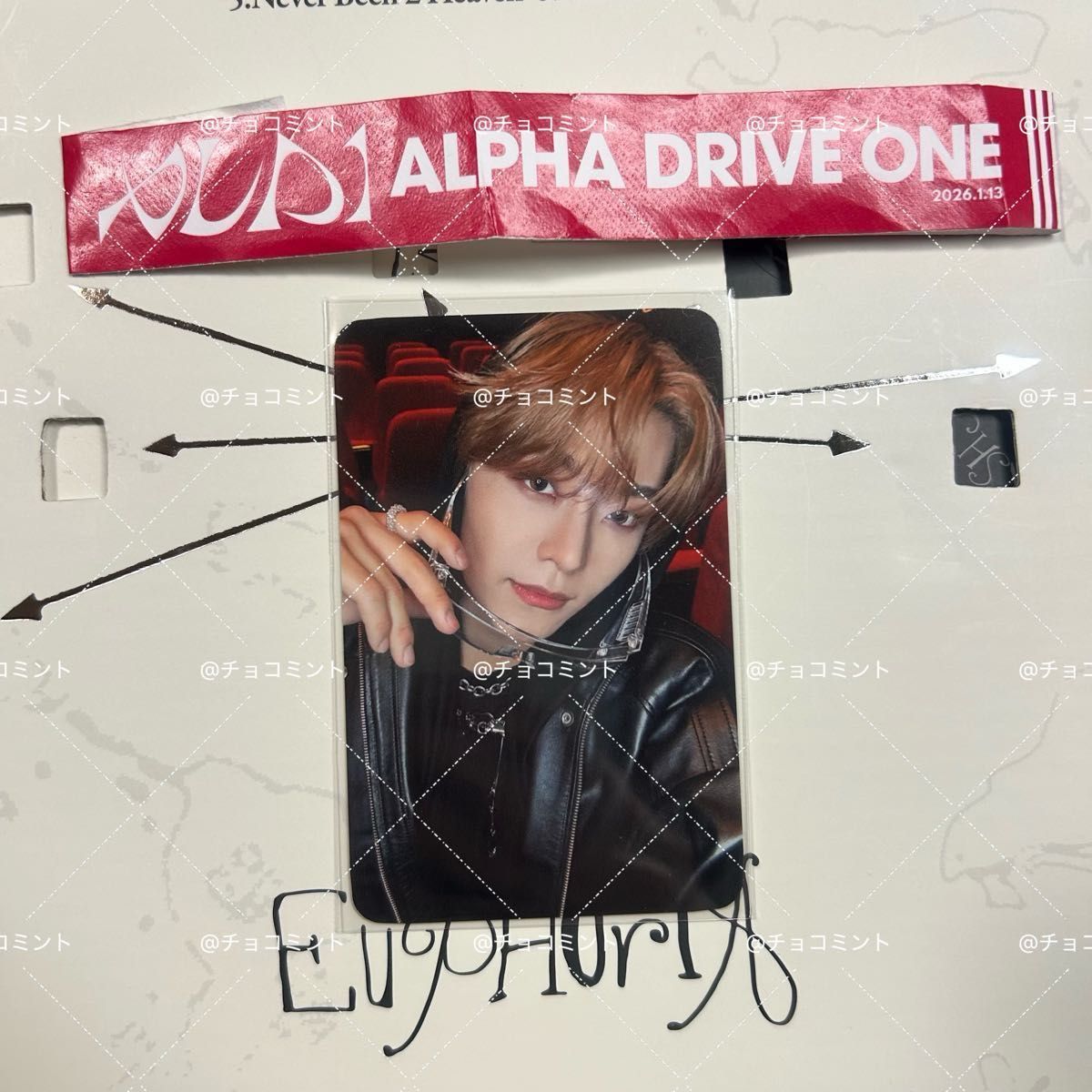 ALD1 韓国 ポップアップ EUPHORIA ボストンバッグ popup alpha drive