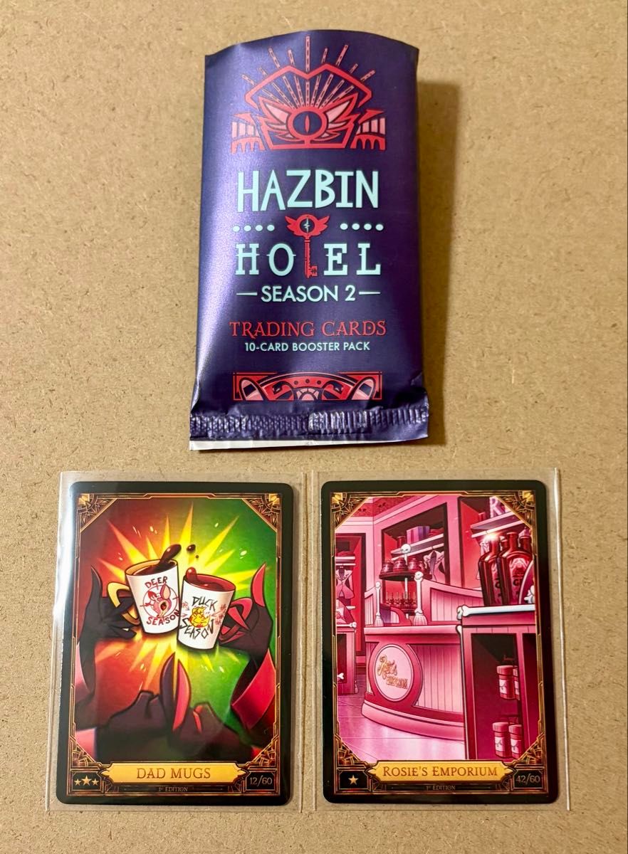 ハズビンホテル トレーディングカード シーズン2 アベル(foil) hazbin