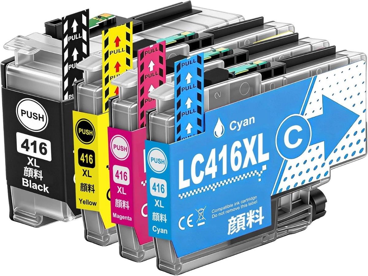 brother 純正インクカートリッジ 416XL 4色セット 大容量 未使用