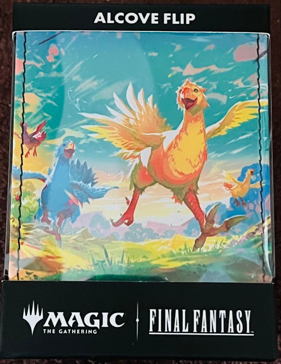 新品】MTG FF チョコボバンドル ALCOVE FLIP デッキケース プレイ