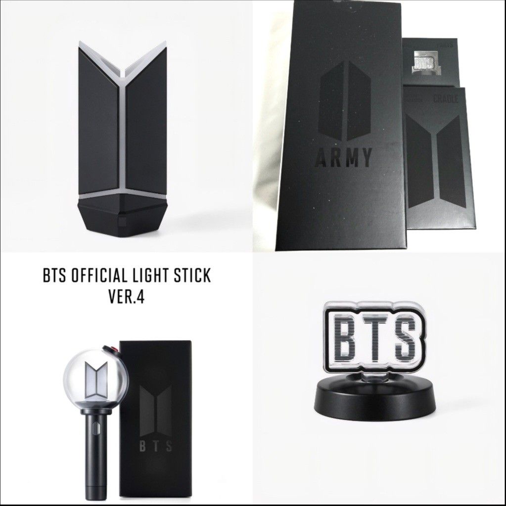 BTS アミボム 1と2のセット OFFICIAL LIGHT Stick ARMY BOMB バンタン