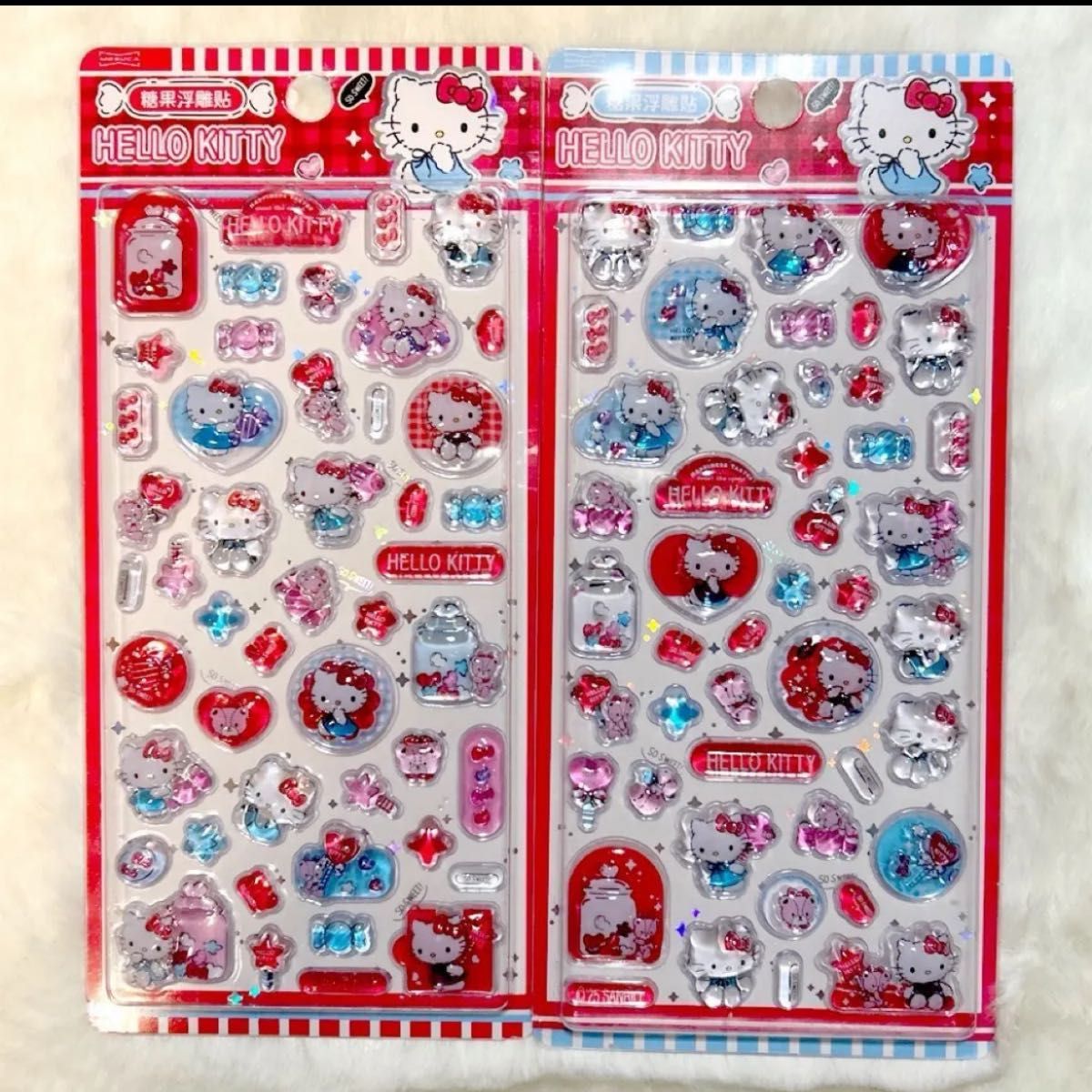 正規品】 サンリオ ボンボンドロップシール サン第二弾 8枚