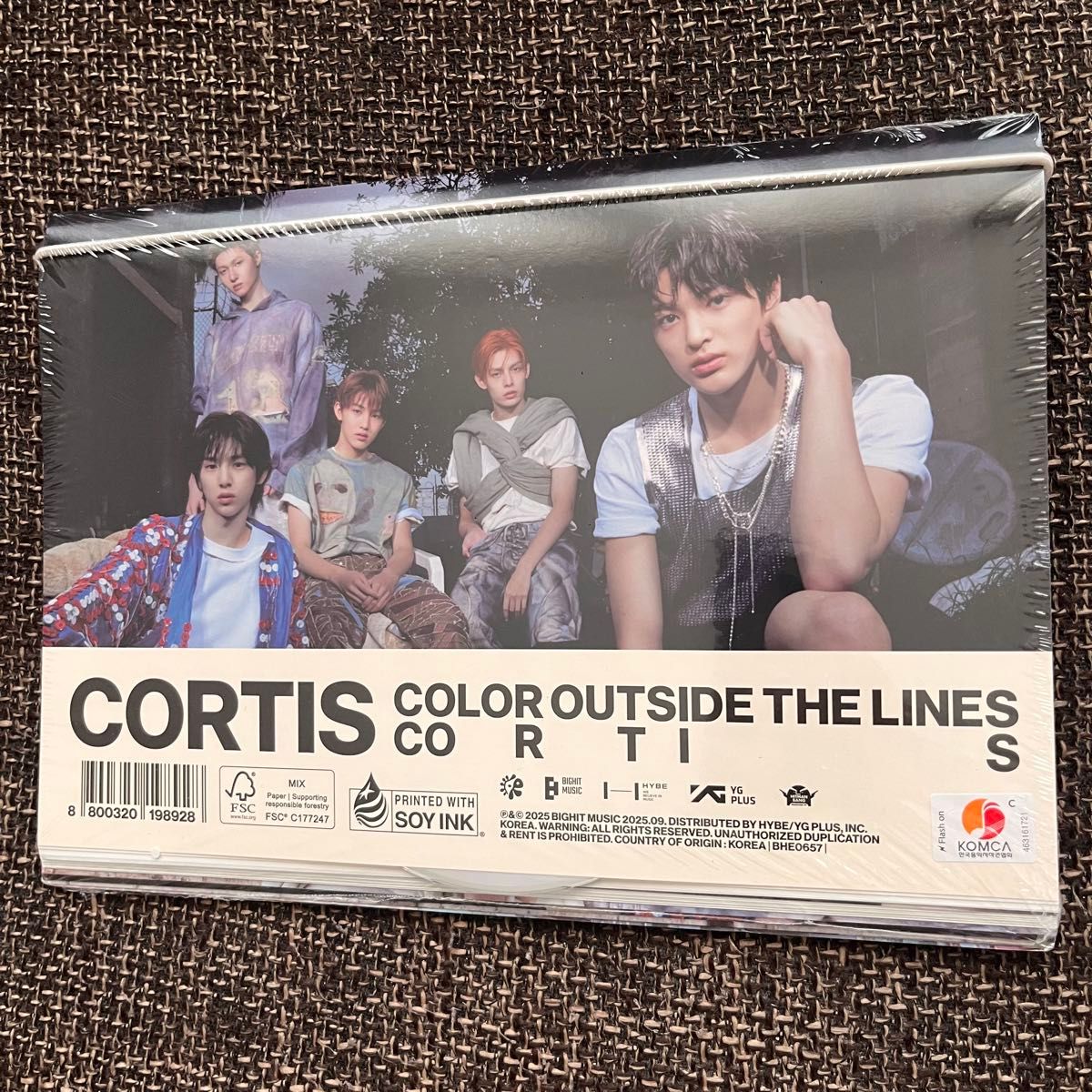 CORTIS COLOR OUTSIDE THE LINES Ball ver 新品未開封 CD アルバム